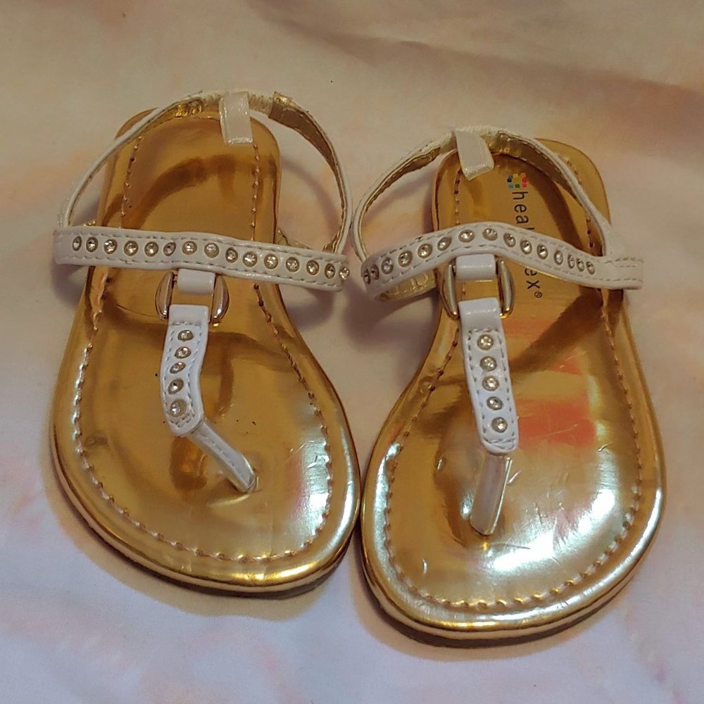 Rhinestone Sandals Toddler Size 6